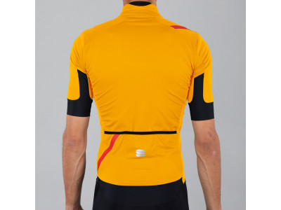 Jacheta Sportful Fiandre Light NoRain cu cr. mânecă galbenă 