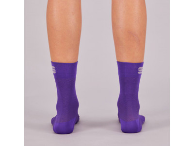 Sportos Matchy női zokni lila színben
