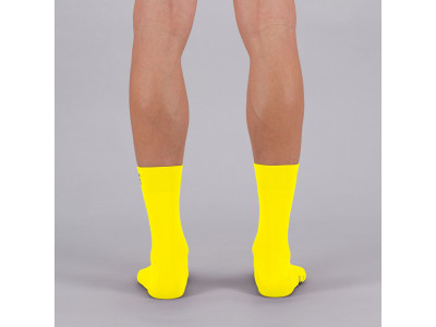 Sportful Matchy socks yellow fluo