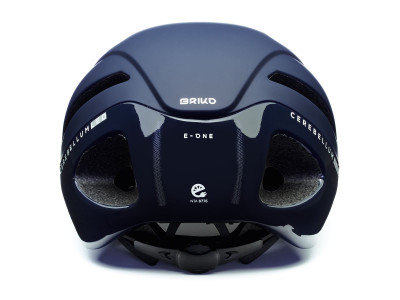 Briko cycling helmet E-ONE LED, dark blue