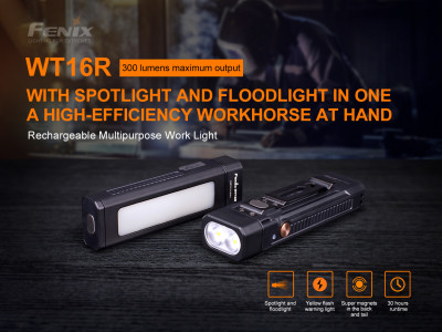 Fenix ​​​​WT16R wiederaufladbare LED-Lampe