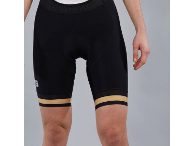 Sportful BF Classic women&#39;s shorts with black / gold straps