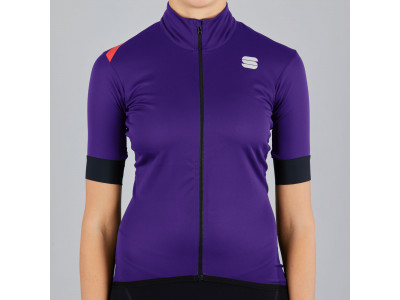 Sportful Fiandre Light No Rain dámská bunda krátkým rukávem, purple