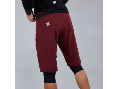 Sportful Giara top shorts dark red