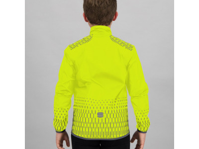 Sportful Kid Reflex dětská bunda, žlutá fluo