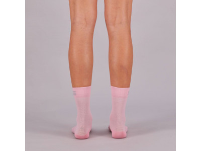 Sportos Matchy rózsaszín női zokni