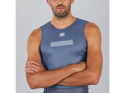 Sportful Pro Baselayer tričko bez rukávů tmavě modré/cementové