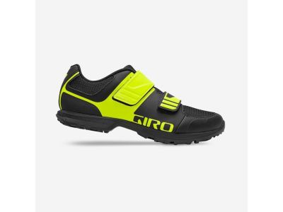 Giro Berm tornacipő, fekete/citromzöld