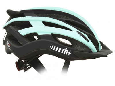 rh+ 2in1 helmet, matt black/matt water green
