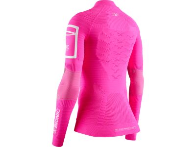 X-BIONIC Effektor 4.0 Damen T-Shirt, flamingo pink/arctic white