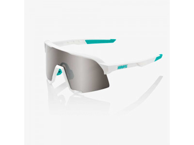 100% S3 Hiper Bora brýle Hans Grohe Team White / Silver Mirror