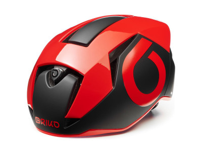 Briko cycling helmet GASS 2.0, black-red
