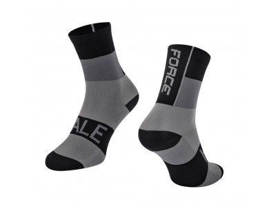 FORCE Hale ponožky, čierna/sivá