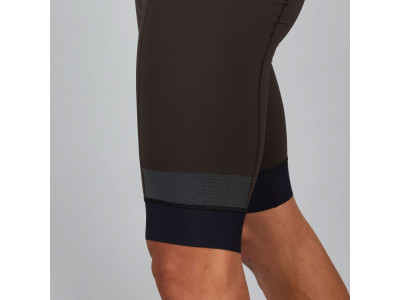 Sportos Giara rövidnadrág nadrágtartóval, barna