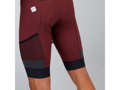Sportful Supergiara shorts with burgundy straps