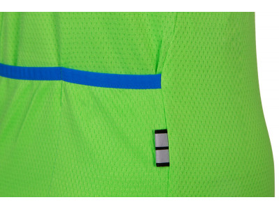 Etape Peddy children&#39;s jersey, green/blue
