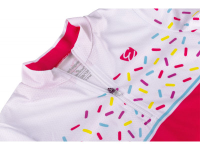 Etape Rio children&#39;s jersey, pink/white