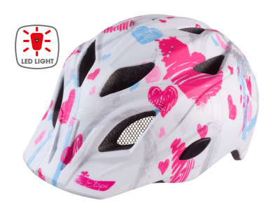 Etape Pluto Light children&amp;#39;s cycling helmet white / pink matt