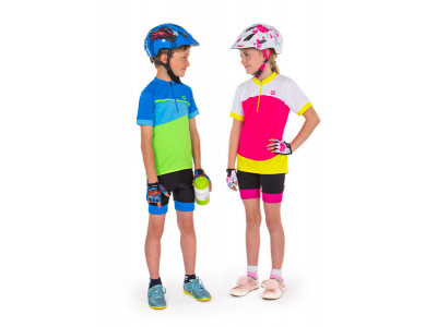 Etape Pluto Light children&#39;s cycling helmet white / pink matt
