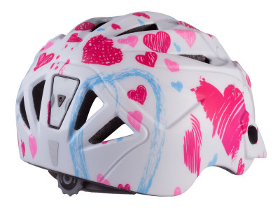 Etape Pluto Light children&#39;s cycling helmet white / pink matt