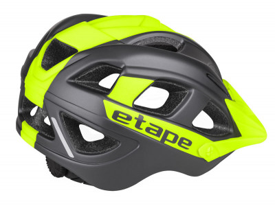 Etape Hero Children&#39;s cycling helmet anthracite / yellow matt