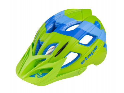 Etape Hero children&amp;#39;s cycling helmet green / blue matt