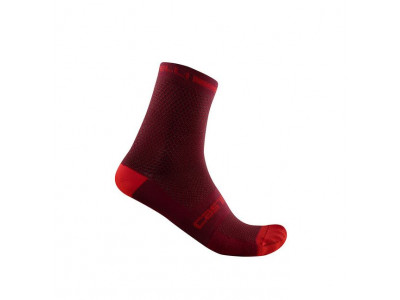 Castelli Superleggera T 12 pánske ponožky bordeaux