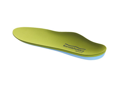 Formthotics SHOCK STOP insoles for shoes, green/blue