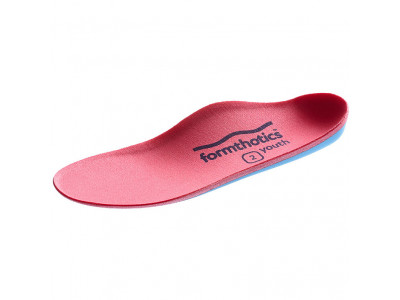 Formthotics YOUTH Inserții duble pentru pantofi copii albastru/roșu 