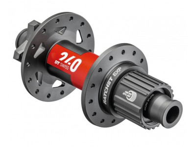DT Swiss 240 EXP MTB DBIS Boost zadní náboj 12x148 mm, Shimano Micro Spline 32 děr