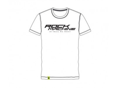 T-shirt męski Rock Machine w kolorze białym 