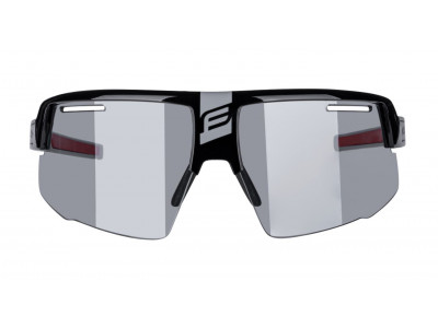 FORCE Ignite Fahrradbrille schwarz/grau, photochrome Gläser