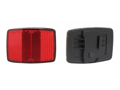 FORCE reflector rear, square, red