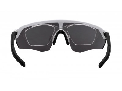 FORCE Enigma okulary, białe/czarne matowe/czarne soczewki