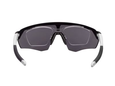 FORCE Enigma szemüveg, fekete/matt fehér/fekete lencse