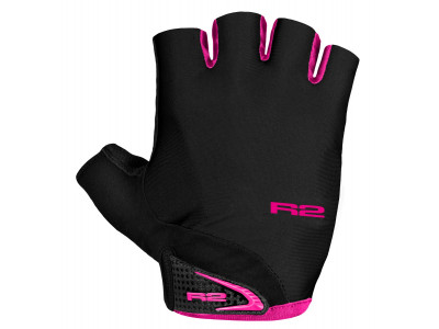 R2 RILEY gloves, black/pink