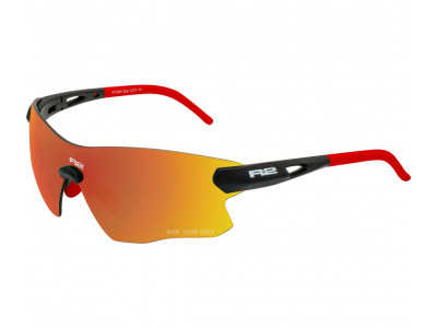 Sportowe okulary przeciwsłoneczne R2 SPIN czarne AT084E 