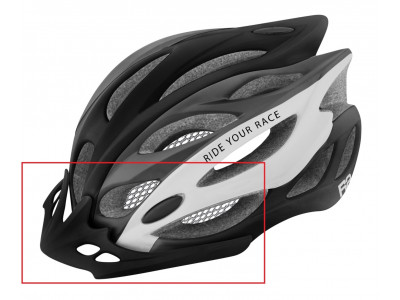 R2 Spare helmet for ATH 01, 02 and 04 cycling helmets - black