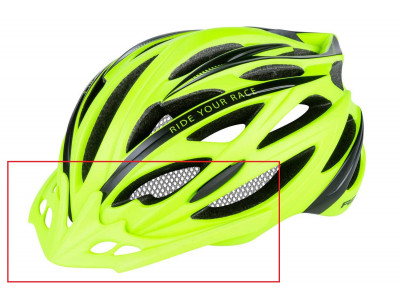 R2 replacement visor of ATH01, ATH02 and ATH04 bicycle helmet, neon green