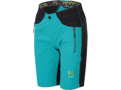 Karpos ROCK women&#39;s Bermuda shorts turquoise/black