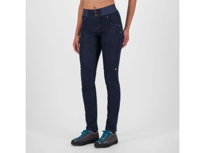 Spodnie damskie Karpos SALICE JEANS, denim niebieski