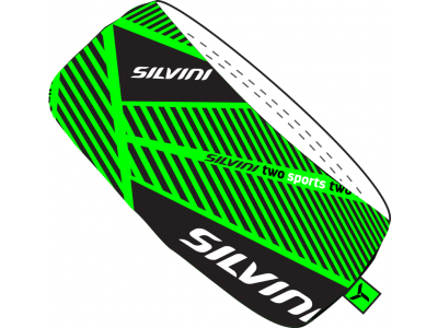 SILVINI Piave headband, green/black