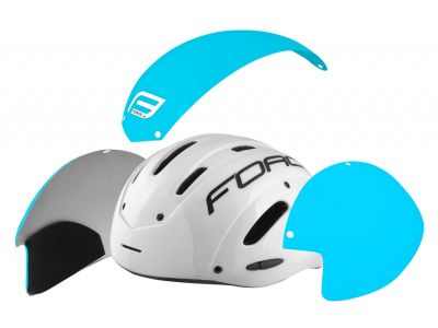 FORCE plastics for the Globe helmet, turquoise