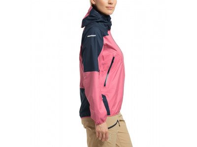Jachetă damă Haglöfs L.I.M Comp, roz/albastru închis