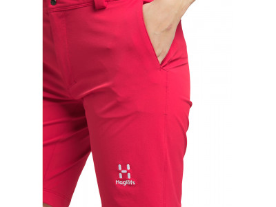 Pantaloni de damă Haglöfs Moran, roșii
