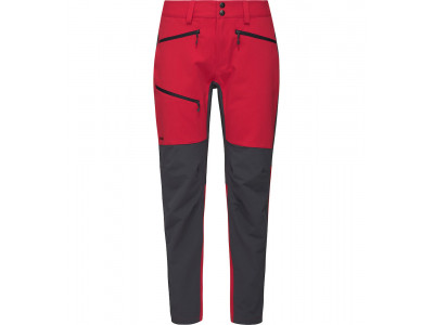 Haglöfs Rugged Flex dámské kalhoty, červená/šedá