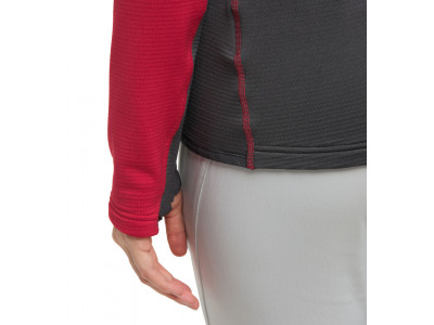 Haglöfs Roc Sheer Mid women&#39;s sweatshirt, red/grey