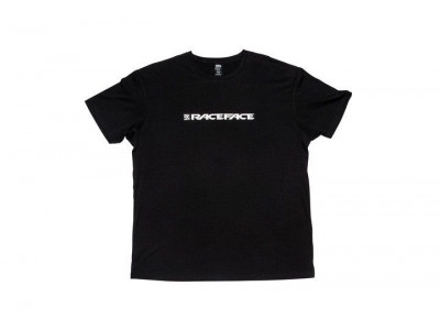 Race Face Classic Logo Herren T-Shirt schwarz