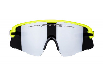 FORCE Ambient glasses, fluo/grey/black mirror lenses