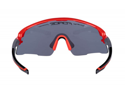 FORCE Ambient Brille, rot/grau/rote Spiegelgläser